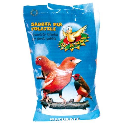 Croci Sandy 5 kg – Sabbia Igienica per Volatili, Lettiera per Gabbie e Voliere – Assorbe Odori, per Canarini, Pappagalli e Uccelli Esotici