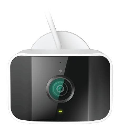 La telecamera Wi-Fi per esterno mydlink DCS-8620LH 2K QHD 1440p Offre una visione notturna a colori, registrazione su Cloud/SD, rilevamento di persone/veicoli/rottura vetri basato su AI, IP65