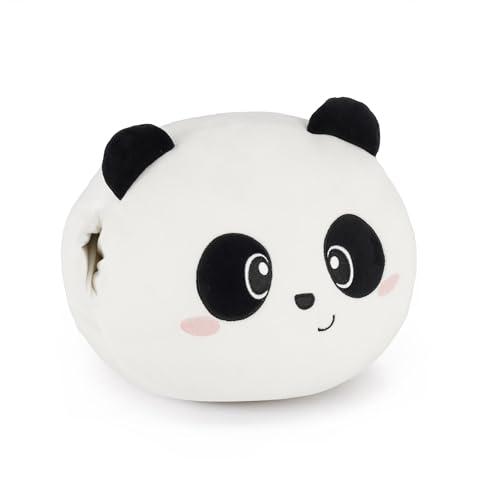 Legami - Cuscino Super Soft! Tema Panda, Apertura Scaldamani, Super Soffice, Idea Regalo, 34x26 cm