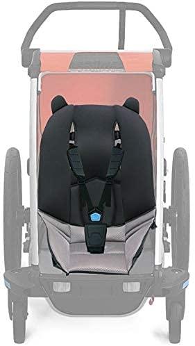 Storchenbeck Cuscino di sostegno per rimorchio per bicicletta, universale, con rete traspirante 3D