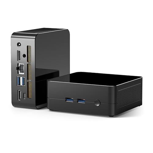 AskHand Mini PC Ryzen7 5800H (8C/16T, fino a 4,4 GHz), 16 GB DDR4-3200 M RAM 512 GB PCIe SSD Windows 11 Pro, supporto Micro Desktop PC 4K Triple Display