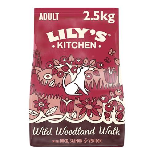 Lily's Kitchen Con ingredienti naturali Cibo secco per cani adulti Ricetta senza cereali con anatra, salmone e cervo 2.5kg