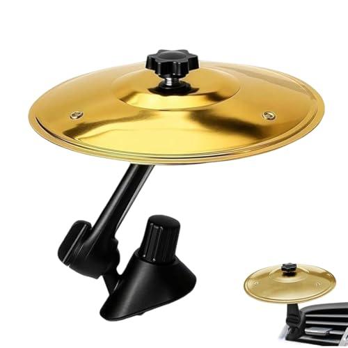 LAKPYN Piatto Batteria per Auto, Mini Cymbal for Car, Sfiato Car Crash Drum Cymbal, Applica a Migliora Bellezza Visiva Degli Interni Dell'auto