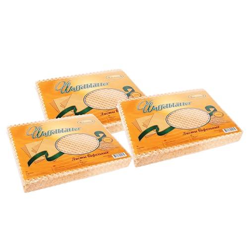 Fogli per waffle per torte, 3 pezzi, 30 pezzi (3 x 350 g)