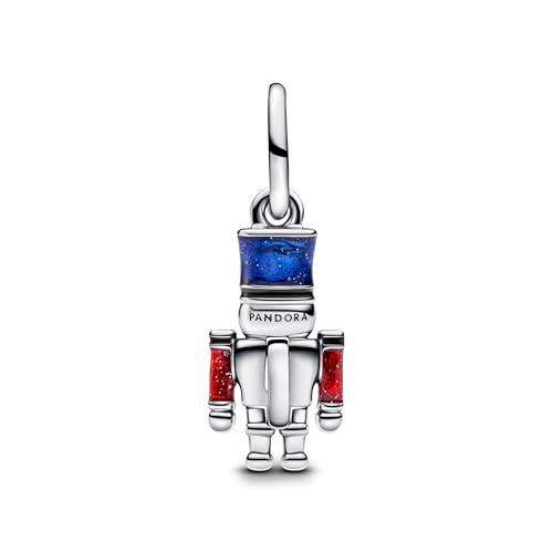 PANDORA Moments 793583C01 - Ciondolo in argento sterling con zirconi, compatibile Moments e ME Braccialetti, Rot, Argento sterling, Zirconia cubica