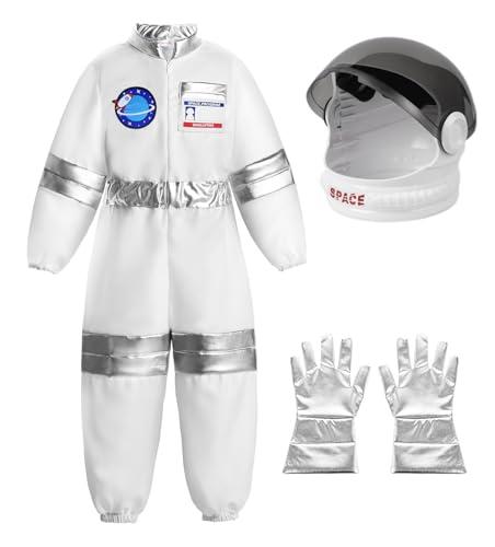 ReliBeauty Costume Astronauta Bambino Bambina Vestiti Carnevale Halloween Natale