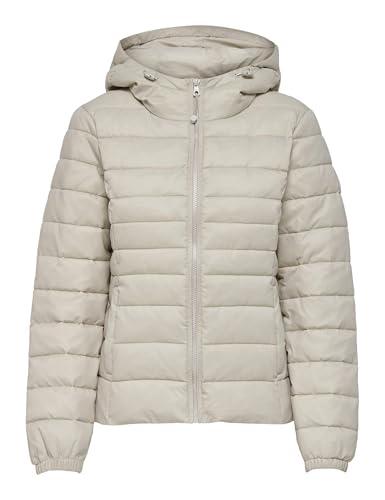 Only Onltahoe Hood Jacket Otw Noos Giacca, Pumice Stone, M Donna