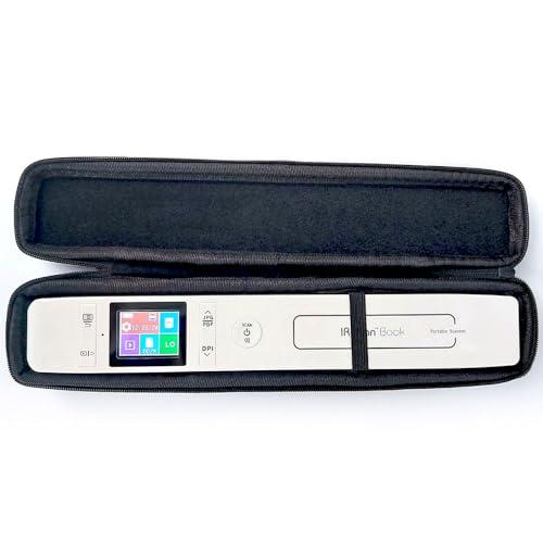 Custodia rigida per scanner tascabili portatili Regle Scanner IRIScan Book versione 3, 5, 5 WiFi, IRIScan 7, compatibile con scanner di documenti portatile iScan, Houkiper, AOZBZ, Mumbyn