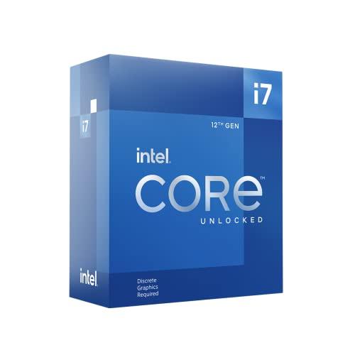 Intel Core i7-12700KF, processore desktop, per sistemi desktop 12 (8P+4E) core fino a 5,0 GHz sbloccato LGA1700 serie 600 chipset 125 W
