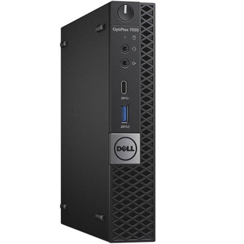 Mini PC Computer Dell Optiplex 7050, Processore Core i7-6700T, Memoria Ram 16GB, Disco SSD 240GB, Win 11 Pro, Office 2021 (Ricondizionato)