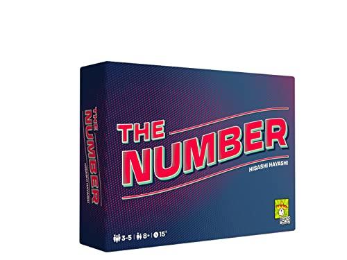 Asmodee - The Number, Gioco da Tavolo, Gioco di Astuzia e di Bluff, 3-5 Giocatori, 8+ anni, Edizione in Italiano