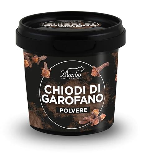 Chiodi di Garofano in Polvere Bembo 65 g – Spezia Naturale e Aromatica – Senza Glutammato, Additivi o Coloranti – Confezione Protettiva Anti-Luce e Anti-Ossidazione.
