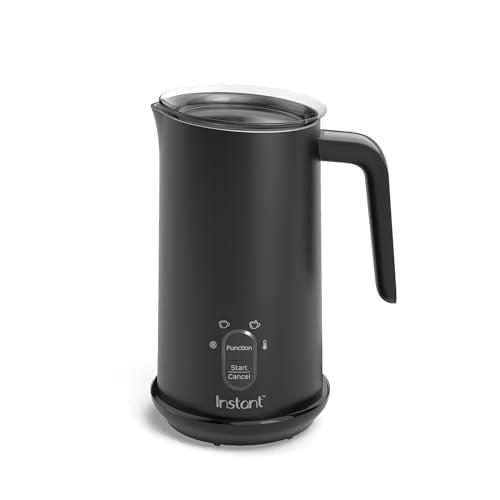 Instant Pot Montalatte elettrico 4 in 1, crea schiuma fredda, calda, leggera o spessa o latte caldo per latte, cappuccino, cioccolata calda, Matcha, latte art