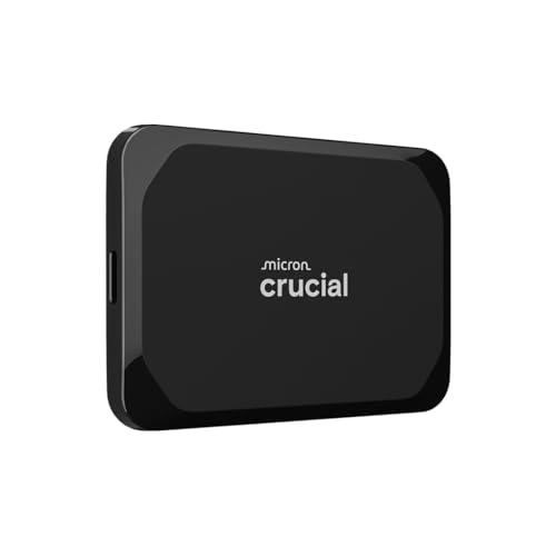 Crucial X9 SSD 2TB Esterno Portatile, fino a 1050 MB/s, compatible con PC, Mac, PlayStation e Xbox, Unità a Stato Solido Esterno, USB-C 3.2 - CT2000X9SSD902