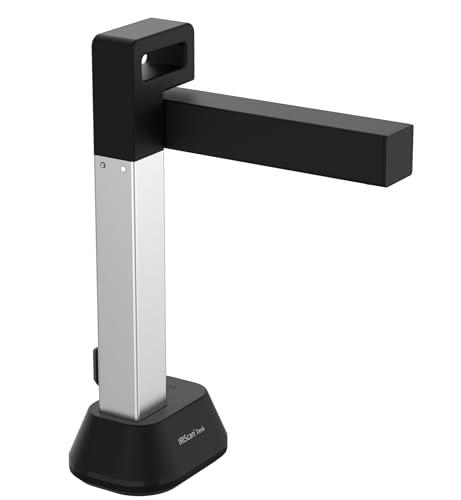 IRIScan Desk per laptop e scanner a4 di documenti - v6: lettera, editor PDF gratuito, scanner per libri, 8MP, Win Mac