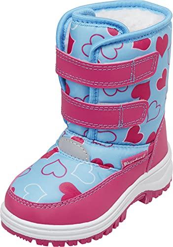 Playshoes Winter-Bootie, Stivali da Neve Unisex-Bambini e Ragazzi