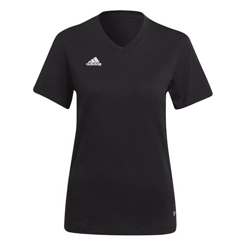 adidas Entrada 22 T-Shirt, T-Shirt Donna, black, S