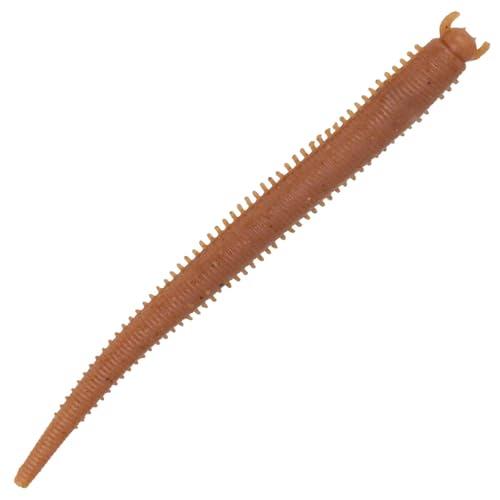 Berkley Gulp! Saltwater Fat Sandworm; esca da pesca realistica in plastica morbida, per pescatori d'acqua salata; infuso con Gulp! Profumo; Barca, riva ed estuario, 10 cm, naturale