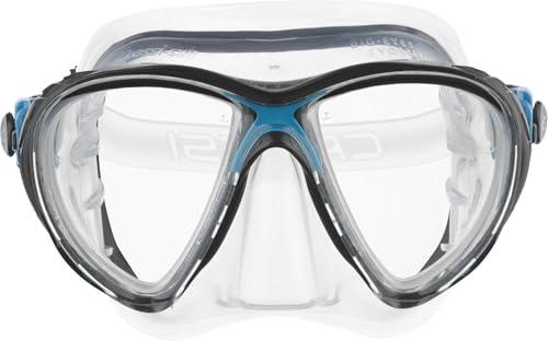 Cressi Big Eyes Evolution Mask SIL Clear/Frame Blue Black