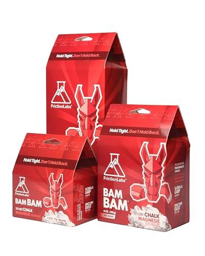 Friction Labs Bam Bam 70,8 g - Super Chunky Texture - Il Nuovo Standard in Gesso per Arrampicata, Crossfit e Powerlifting