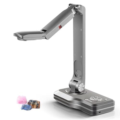 JOYUSING VGA/HDMI/USB 13 MP Telecamera e Visualizzatore di Documenti da 4K, Formato A3, Luce LED, per l'insegnamento Online, Conferenze Via Web, Demo dal Vivo, per Mac, Windows
