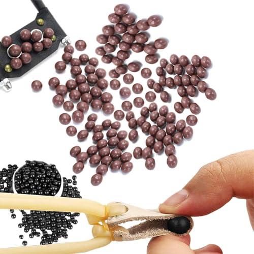 ACTIUSIS Pallina di Argilla Dura Nera e Rossa da 9 mm (500 g), Palla di Fango, Palla di Argilla, Palla di Argilla Dura per esercitarsi