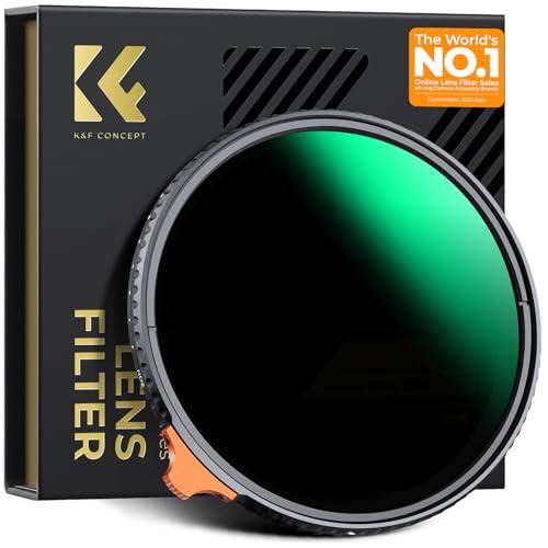 K&F CONCEPT Nano-Xcel 67MM Filtro Variabile ND2-400 (1-9 Stop)