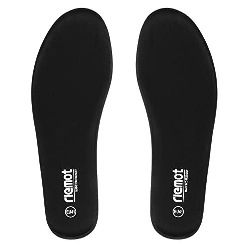 riemot Solette in Memory Foam, Solette Scarpe Assorbimento degli Urti per Uomo Donna, Sport Inserti per Stivali da Lavoro e Scarpe da Passeggio, Suole Scarpe Traspiranti ad Assorbi Umidità