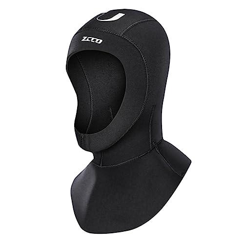 ZCCO Cappuccio Mute per Immersioni Neoprene da 3mm/5mm per Sport Acquatici. Resistente, Elastico e Termico per Snorkeling, Kayak, Vela e Canoa
