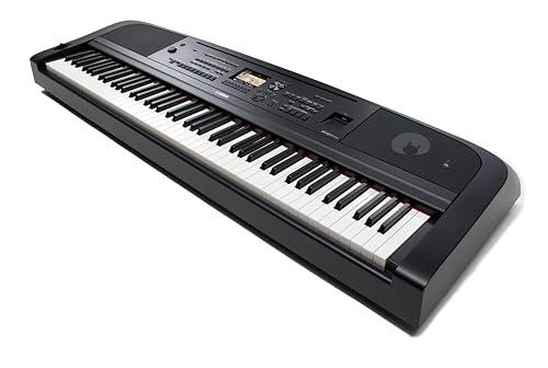 Yamaha DGX-670 - Portable Grand Digital Piano con 88 tasti pesati, Bluetooth Audio, Suono CFX, 630+ Voices, Funzionalità professionali - Nero