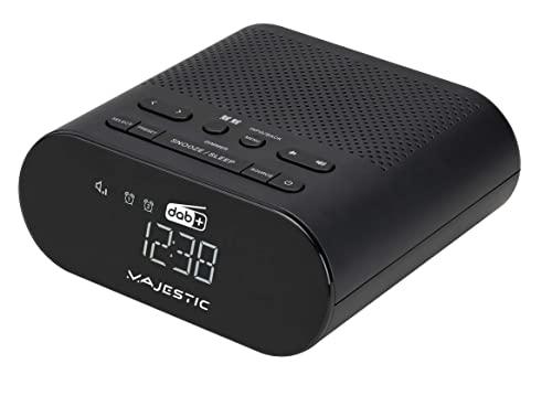 Radiosveglia (Rs-116dab) Radio Dab+FM,Usb Con 2 Allarmi Nero