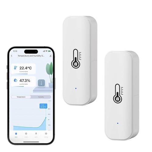 Termometro igrometro digitale,termometri interni per misurare umidità, mini monitor di temperatura e umidità per stanze, alta precisione per serra, rettili,botticelle,cantina,ufficio