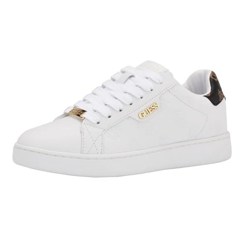GUESS Renzy, Scarpe da Ginnastica Donna, Bianco, 39.5 EU
