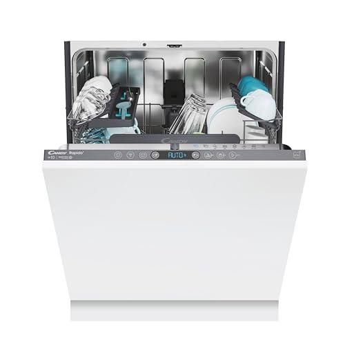 Candy CI4C6F0PA / Lavastoviglie completamente integrata / 60 cm Funzione Wi-Fi (hon) / 14 controsoffitti/cestello superiore regolabile in altezza/Aquastop / 8 programmi