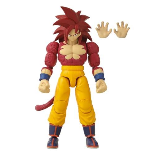 BANDAI – Dragon Ball Daima Super Saiyan 4 Goku – Action figure snodabile Dragon Stars 17 cm – Goku SSJ4 con accessori – Licenza ufficiale Dragon Ball – Giocattolo per bambini dai 4 anni in su – 40737
