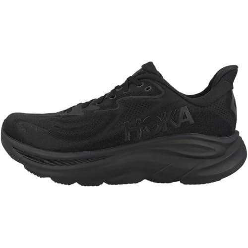 HOKA One One 1162030-BBLC Clifton 10 Black/Black Men's Scarpe Taglia US 10