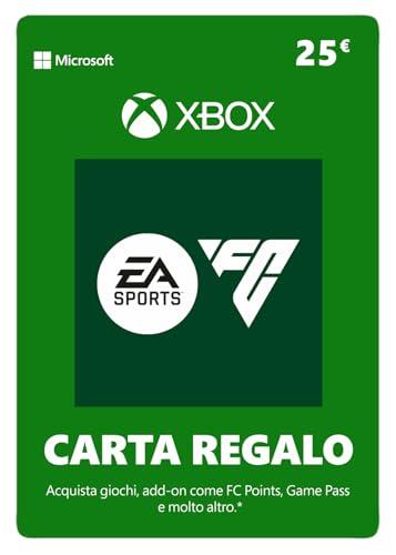 Xbox Carta Regalo | 25 EUR | EA Sports FC 25 | Xbox One, Series S|X & Windows [Codice Digital]