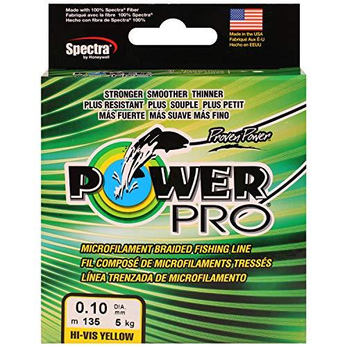 Power Pro - Tresse 135M 0,10mm 5Kg Yellow - Ppbi13510Y - Pp64Y13510