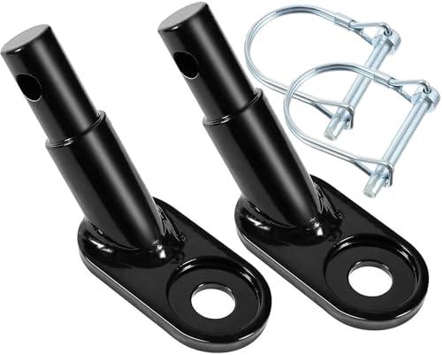 Rimorchio per bicicletta, gancio di traino, adattatore, rimorchio per bicicletta, con perno di sicurezza, per bicicletta, gancio per cani, rimorchio per cani, 2 set