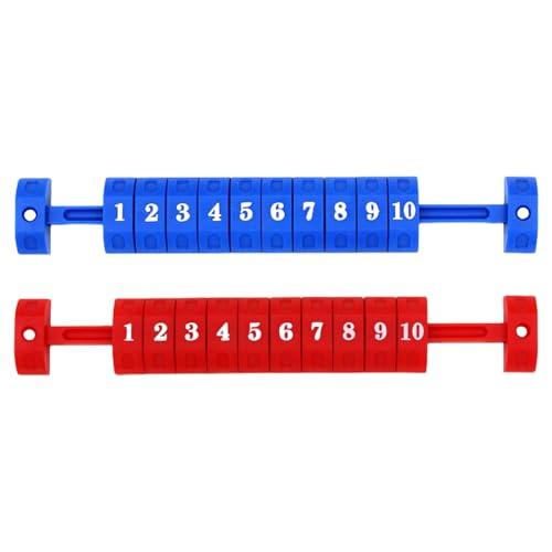 2Pcs 10 Numeri Segnare Punteggio Contatore Indicatori Calcio Balilla Contatore Punteggi Keeper Per Biliardino Standard