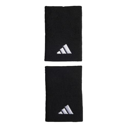 adidas Mixte Tennis Wristband Large, Black/Black/White, M
