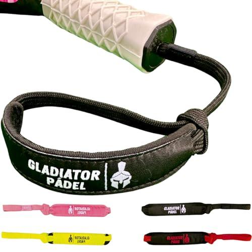 GLADIATOR PADEL Corda per Racchetta da Padel Padel Gadget - Accessori Padel- Padel Accessori - Corda Padel - Cinghia Pala Padel - Accessori Padel - Padel Accessori (Nero)