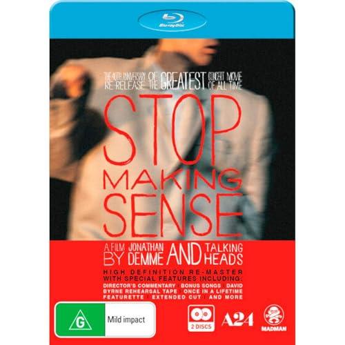 Talking Heads: Stop Making Sense Blu-ray | 40th Anniversary Special Edition (2 x Blu-Ray)