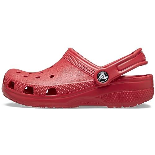 Crocs Classic Clog T, Zoccoli Unisex - Bambini e ragazzi, Varsity Red, 23/24 EU
