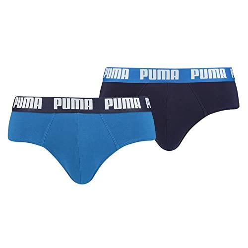 PUMA Everyday Briefs 2p, Slip bikini Uomo, True Blue, L