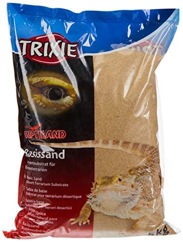 Trixie Base Sand (Giallo) - substrato terrario per terrari del Deserto - 5 kg Borsa