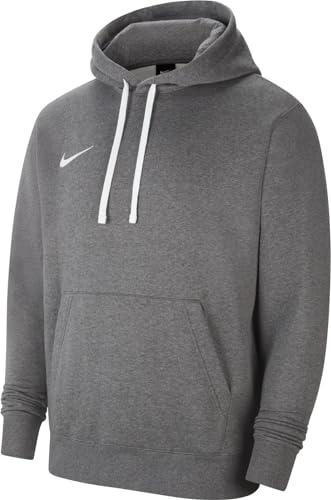 Nike Flc Park20 Po, Camicia Uomo, Charcoal Heathr/White/White, XXL