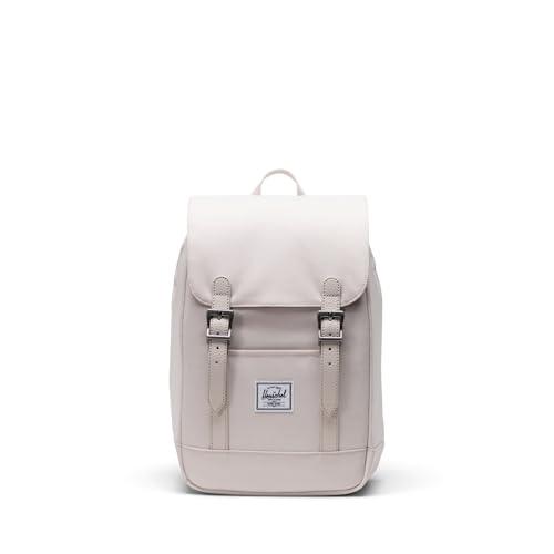 Herschel Zaino unisex, modello mini, unico scomparto, chiusura magnetica con cinghie, tasche interne e sul davanti, spallaci lisci e regolabili, manico per trasporto a mano, dimensioni 29x23x