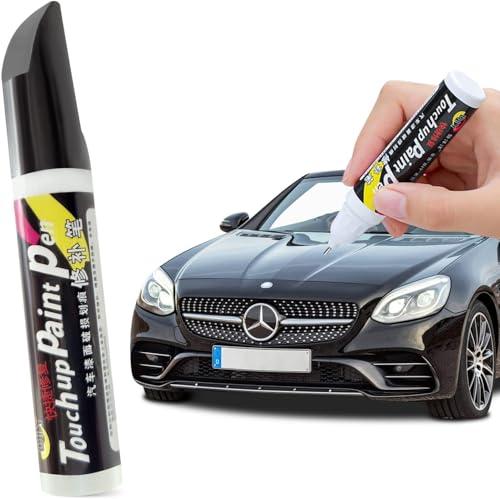 MLS GROUP Penna Rimuovi Graffi Auto, Penna PRO AntiGraffio, Penna Ritocco Carrozzeria (Nero)