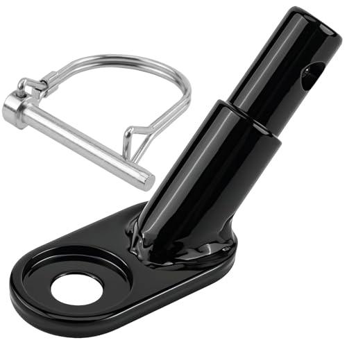 Frizione Rimorchio per bicicletta, 1 pezzo con perno di sicurezza in acciaio legato, gancio di traino per bicicletta, adattatore per rimorchio per bambini, rimorchio per cani, compatibile con e-bike